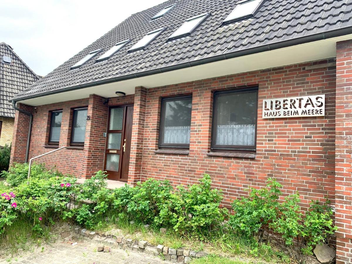 Ferienwohnung "Kreuz" Im Haus Libertas Sankt Peter-Ording Exterior foto